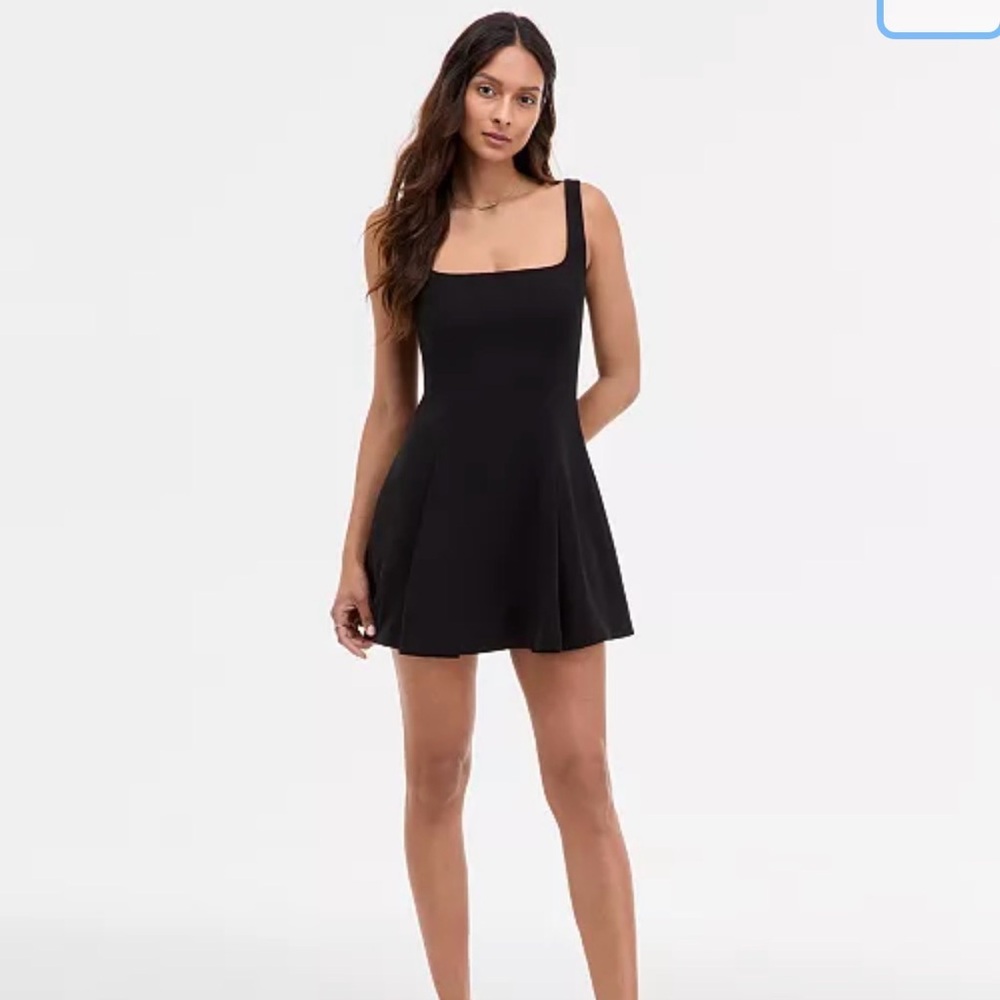 French Connection Skater Black Dress